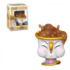 Black Friday | PIAB EXC Disney Beauty and the Beast Chip with Bubbles Funko Pop! Vinyl