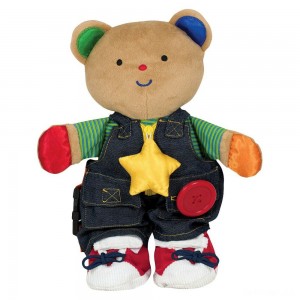 Black Friday | Melissa & Doug K's Kids - Teddy Wear Stuffed Bear Educational Toy - Sale