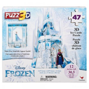Black Friday | Cardinal Disney Frozen 3D Hologram Ice Castle Puzzle 47pc, Kids Unisex - Sale