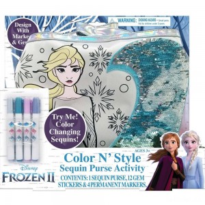 Black Friday | Disney Frozen 2 Color and Style Sequin Purse Activity Set - Sale