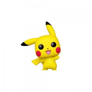 Black Friday | Funko POP! Games: Pokemon - Pikachu (Waving) - Sale