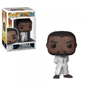 Black Friday | Funko POP! Marvel: Black Panther - T'Challa in White Robe - Sale