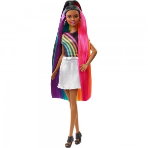 Black Friday | Barbie Rainbow Sparkle Hair Nikki Doll - Sale