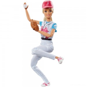 Black Friday | Barbie Made to Move Baseball Player Doll - Sale