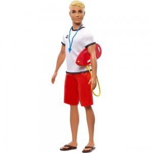 Black Friday | Barbie Ken Career Lifeguard Doll - Sale