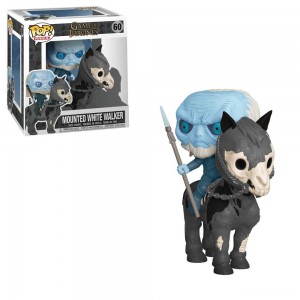 Black Friday | Funko POP! Rides: Game of Thrones - White Walker on Horse - Sale
