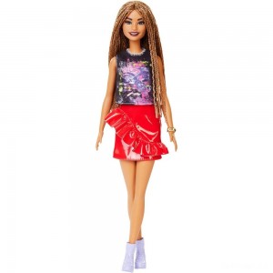 Black Friday | Barbie Fashionistas Doll #123 Girl Power Tee - Sale
