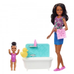 Black Friday | Barbie Skipper Babysitters Inc. Doll & Playset - Dark Hair - Sale