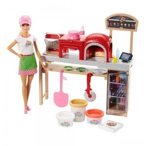 Black Friday | Barbie Careers Pizza Chef Doll and Playset - Sale