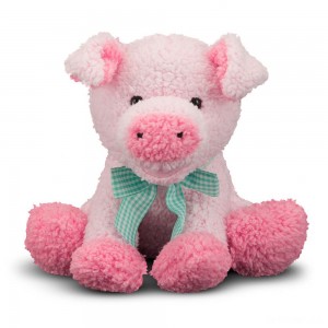 Black Friday | Melissa & Doug Meadow Medley Piggy - Stuffed Animal With Sound Effect - Sale