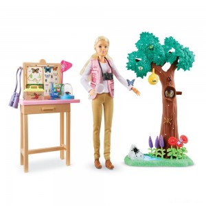 Black Friday | Barbie National Geographic Butterfly Scientist Playset - Sale