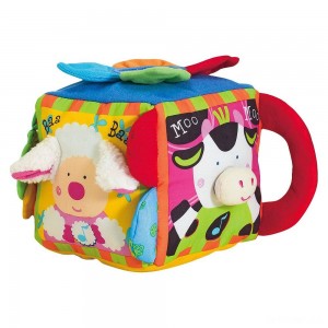 Black Friday | Melissa & Doug K's Kids Musical Farmyard Cube Educational Baby Toy - Sale