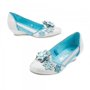 Black Friday | Disney Frozen 2 Elsa Kids' Dress-Up Shoes - Size 13-1, Blue - Sale