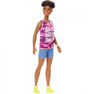 Black Friday | Barbie Fashionistas Doll #128 Good Vibes Only - Sale
