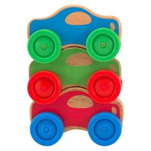 Black Friday | Melissa & Doug Stacking Cars Wooden Baby Toy - Sale