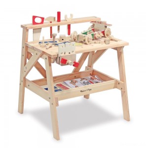 Black Friday | Melissa & Doug Solid Wood Project Workbench Play Building Set - Sale
