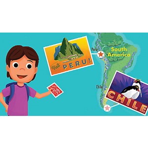 Black Friday | LeapStart® Kids’ World Atlas with Global Awareness 30+ Page Activity Book Ages 4-6 yrs.