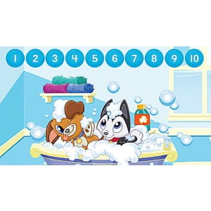 Black Friday | LeapStart® Pet Pal Puppies Math with Social Emotional Skills 30+ Page Activity Book Ages 3-5 yrs.