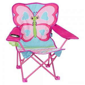 Black Friday | Melissa & Doug Sunny Patch Cutie Pie Butterfly Folding Lawn and Camping Chair - Sale