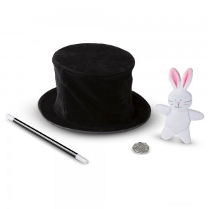 Black Friday | Melissa & Doug Magic in a Snap - Magician's Pop-Up Magical Hat with Tricks - Sale