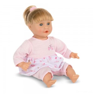 Black Friday | Melissa & Doug Mine to Love Natalie 12-Inch Soft Body Baby Doll With Hair and Outfit - Sale