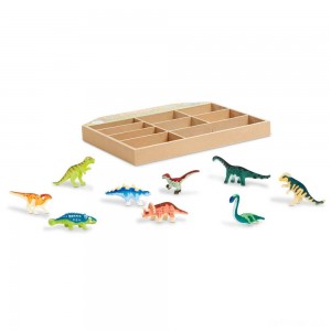 Black Friday | Melissa & Doug Dinosaur Party Play Set - 9 Collectible Miniature Dinosaurs in a Case - Sale