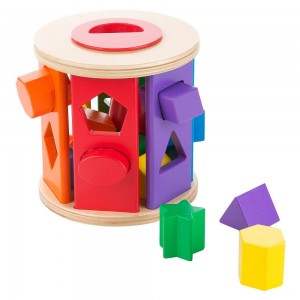 Black Friday | Melissa & Doug Match and Roll Shape Sorter - Classic Wooden Toy - Sale