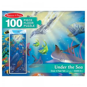 Black Friday | Melissa And Doug Under The Sea Jumbo Floor Puzzle 100pc - Sale