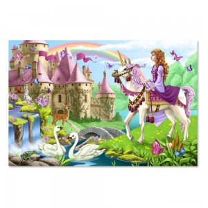 Black Friday | Melissa And Doug Fairy Tale Castle Jumbo Floor Puzzle 24pc - Sale
