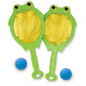Black Friday | Melissa & Doug Sunny Patch Froggy Toss and Catch Net Game With 2 Balls - Sale