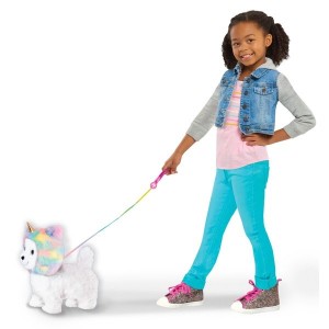 Black Friday | Barbie Walking Puppy with removable Unicorn Hood