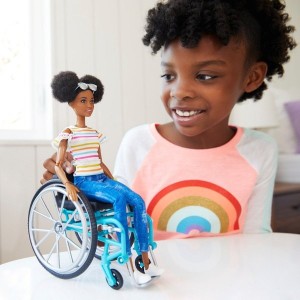 Black Friday | Barbie Fashionista Doll 133 Wheelchair with Ramp