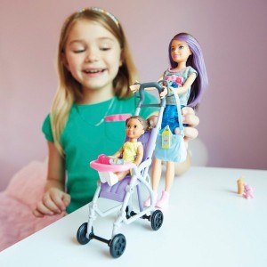 Black Friday | Barbie Skipper Babysitters Inc Stroller Playset