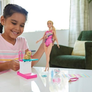 Black Friday | Barbie Swim ‘n Dive Doll and Accessories Doll Set