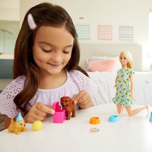 Black Friday | Barbie Puppy Party Playset and Doll
