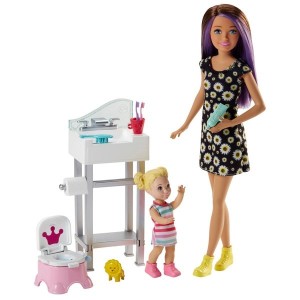 Black Friday | Barbie Skipper Babysitters Doll Potty Playset