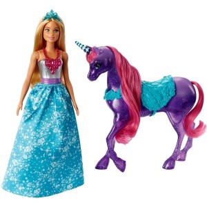 Black Friday | Barbie Dreamtopia Princess Doll and Unicorn